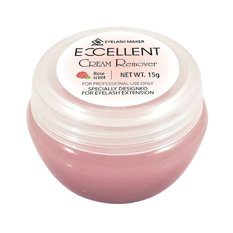 Removedor De Cola Em Creme Excellent – Aroma de Rosas 15g