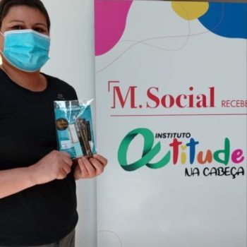Ação em parceria com o instituto atitude na cabeça