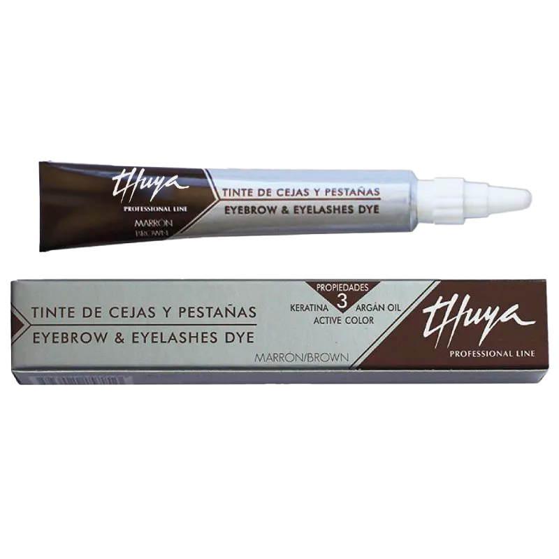 Tinta/Tintura Para Sobrancelhas E Cílios Marrom Thuya 14ml