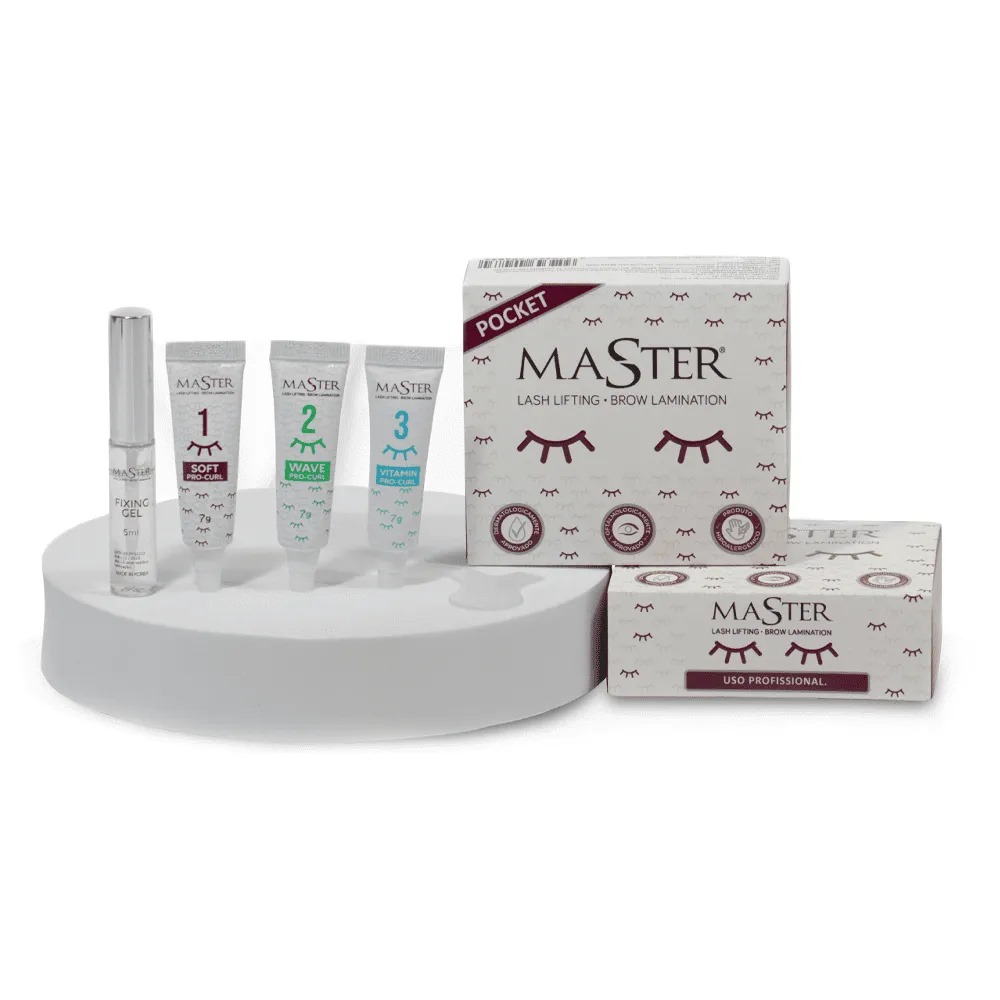 Kit Lifting de Cílios Master Pocket