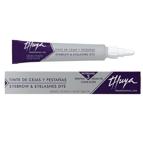 Tinta/Tintura Para Sobrancelhas E Cílios Preto Violeta 14ml Thuya